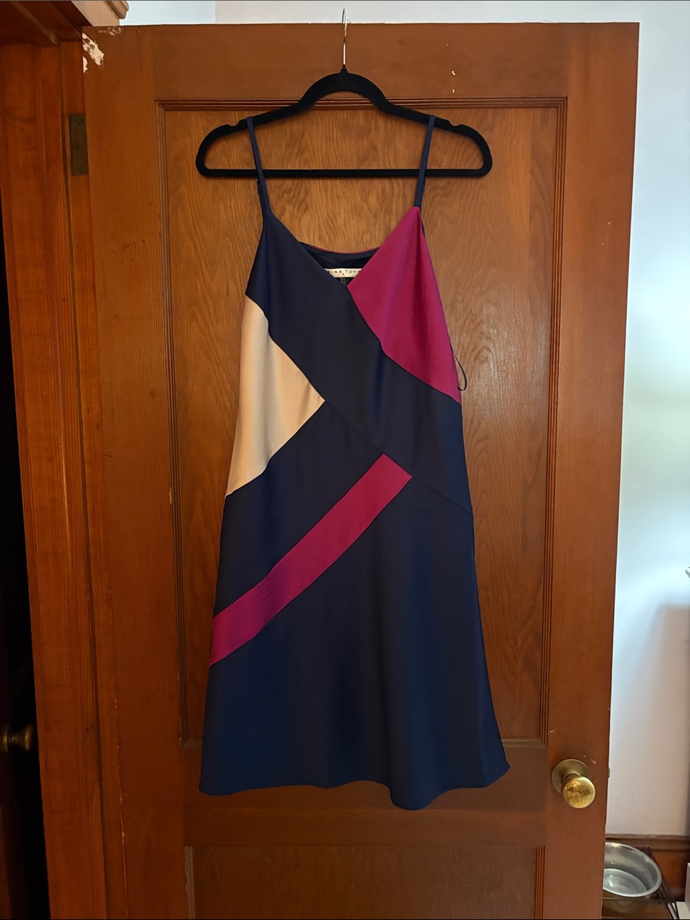 Trina Turk Miraculous Midi Colorblock Slip